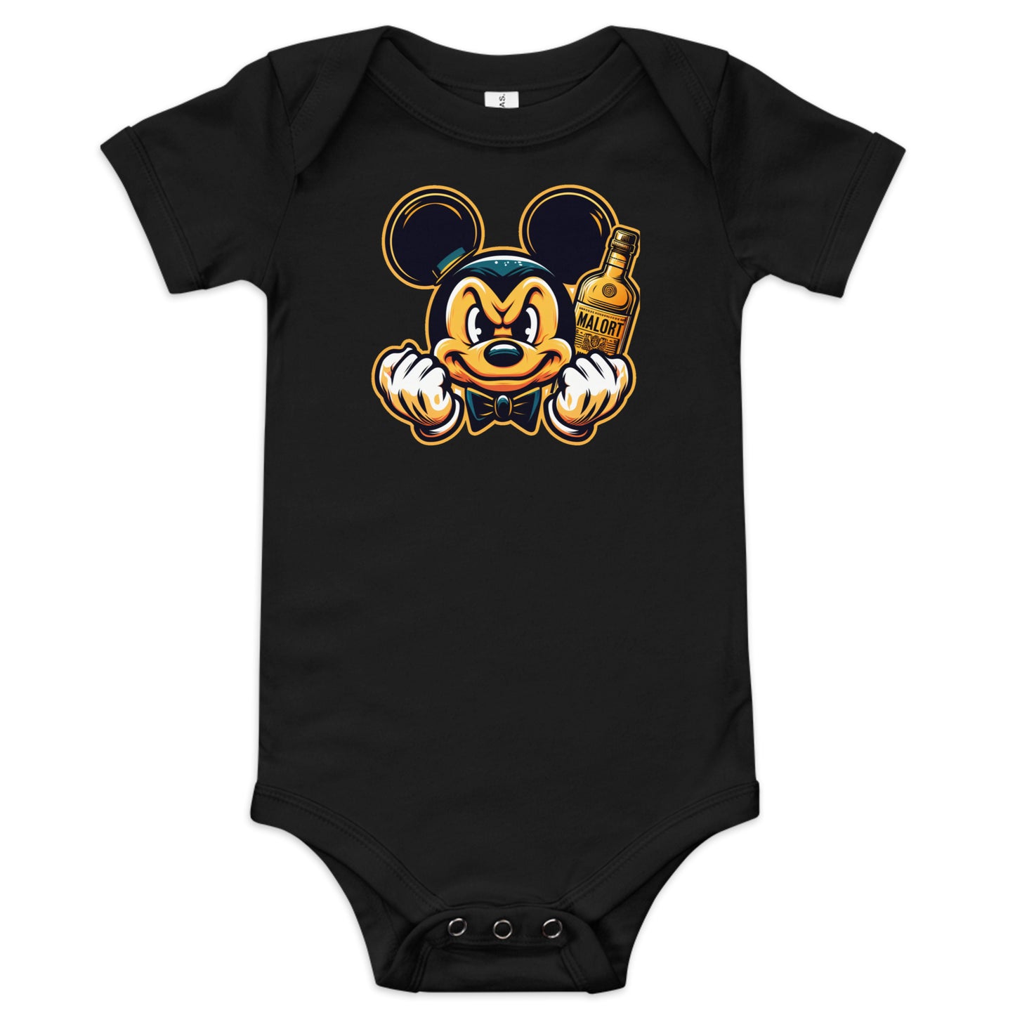 Mickey Malort: Bad Decisions Baby Bodysuit