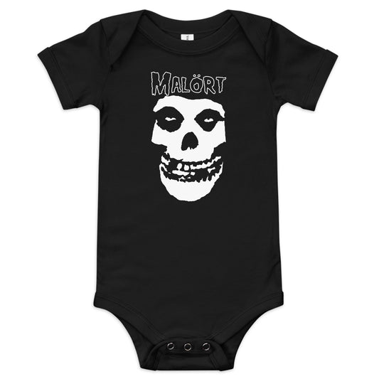 Malort Misfit Crimson Ghost: Baby Bodysuit