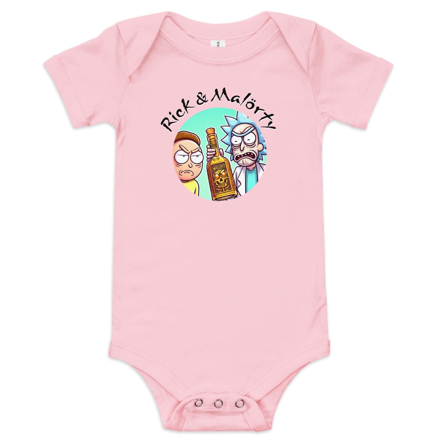 Rick & Malorty: Baby short sleeve one piece