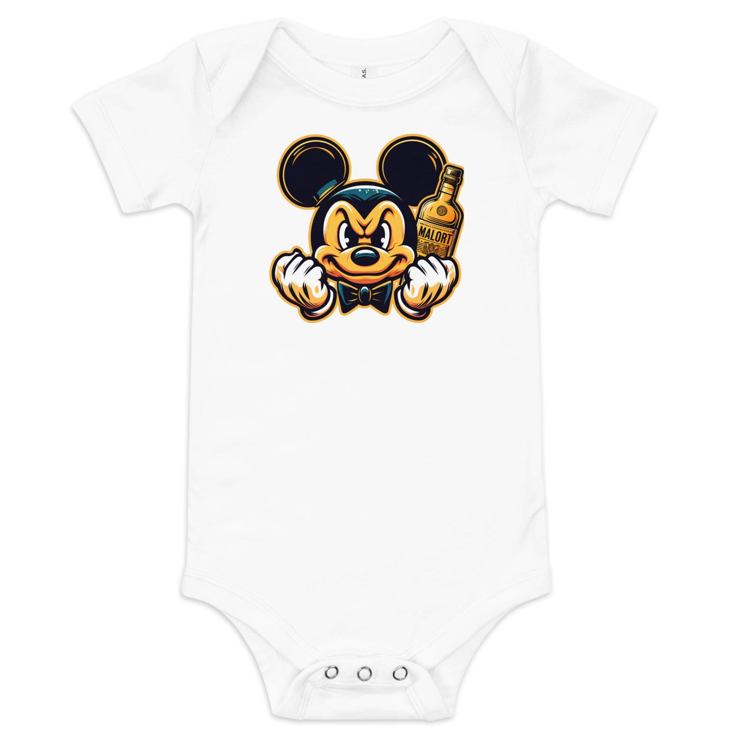 Mickey Malort: Bad Decisions Baby Bodysuit