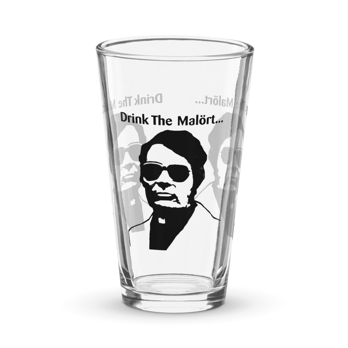 Malort: Jones: pint glass