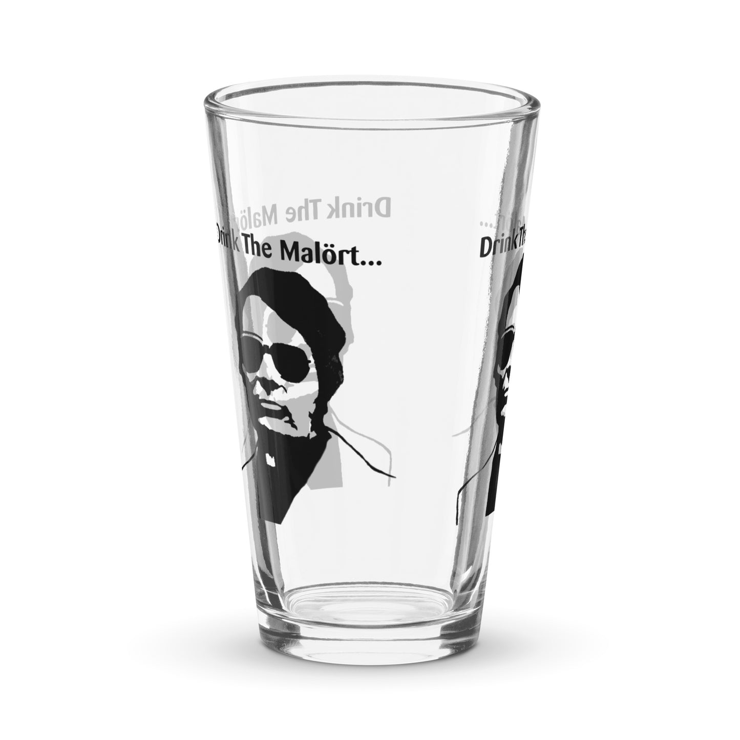 Malort: Jones: pint glass