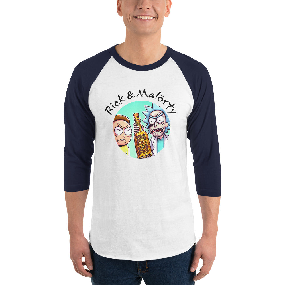 Rick & Malorty: Baseball tee