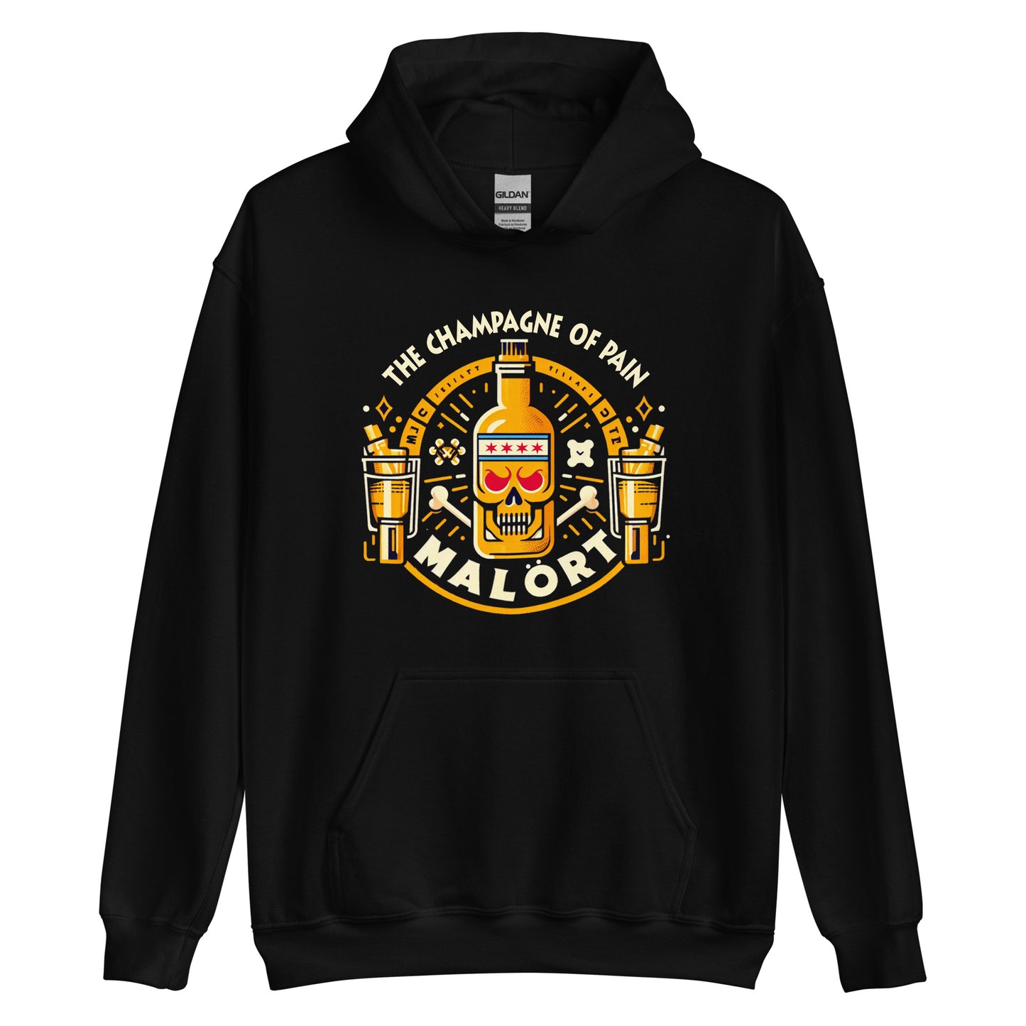 Malort: Champagne of Pain: Hoodie