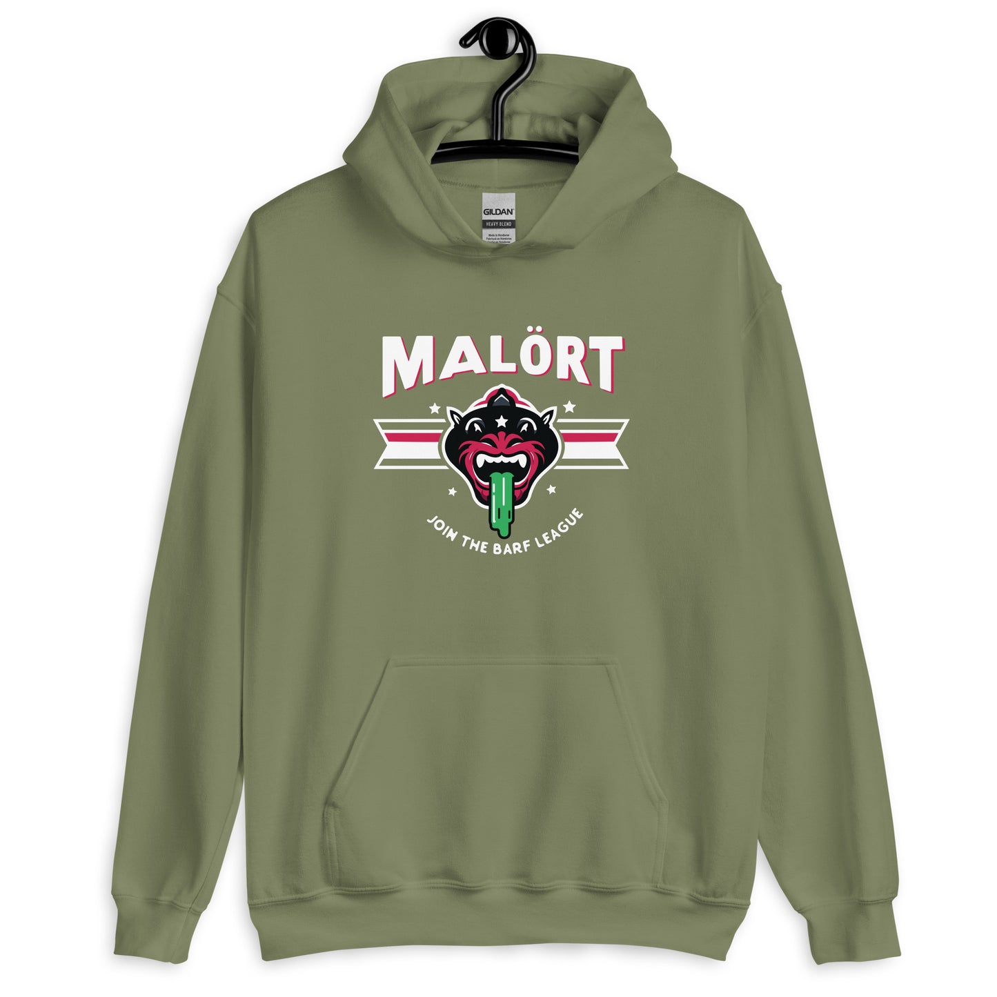 Malort: Join the Barf League: Cat: Hoodie