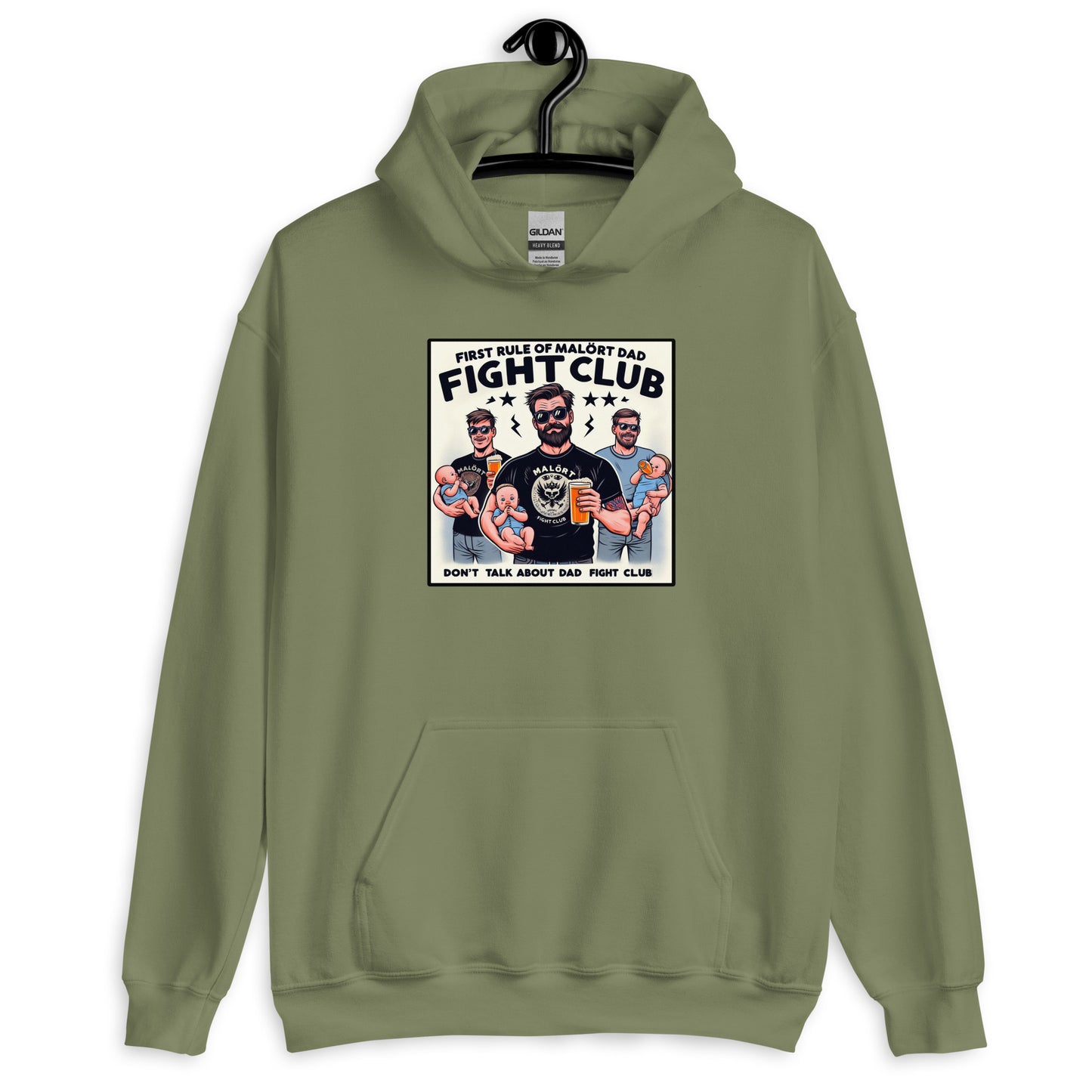 Malort Dad Fight Club: Hoodie