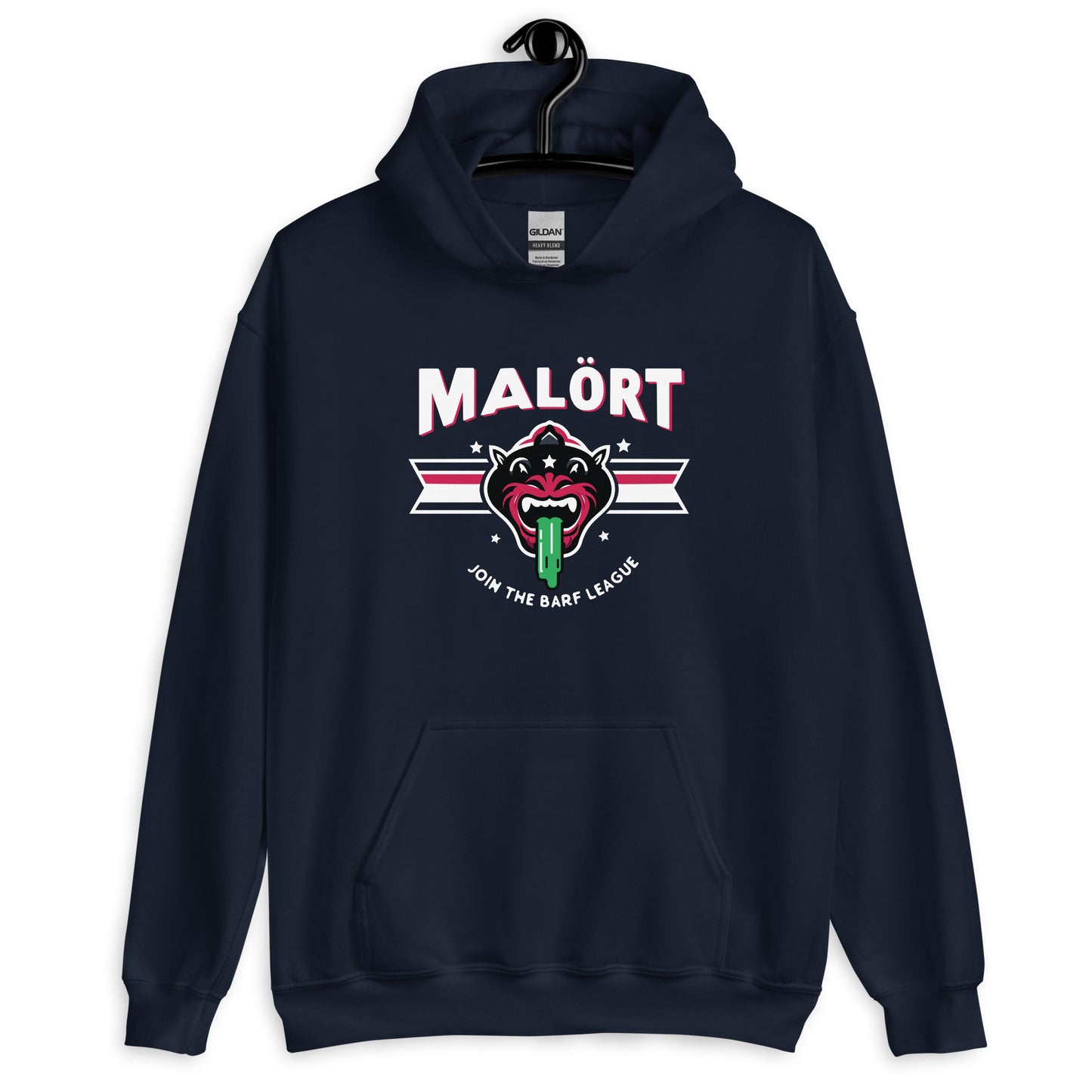 Malort: Join the Barf League: Cat: Hoodie